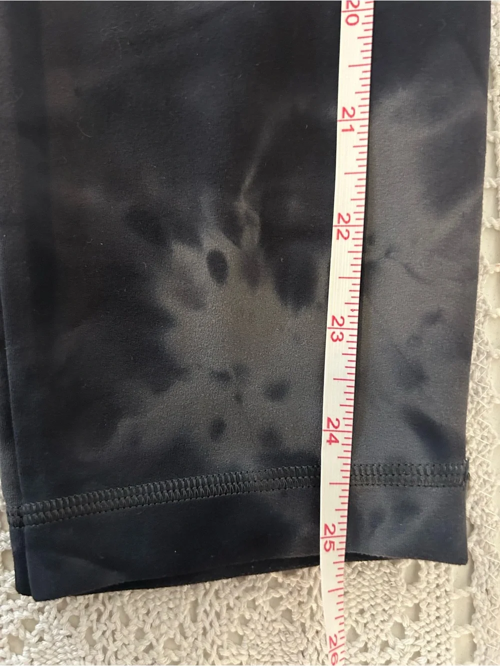 Lululemon Align high rise  pant 25”   Diamond dye  graphite gray size 6